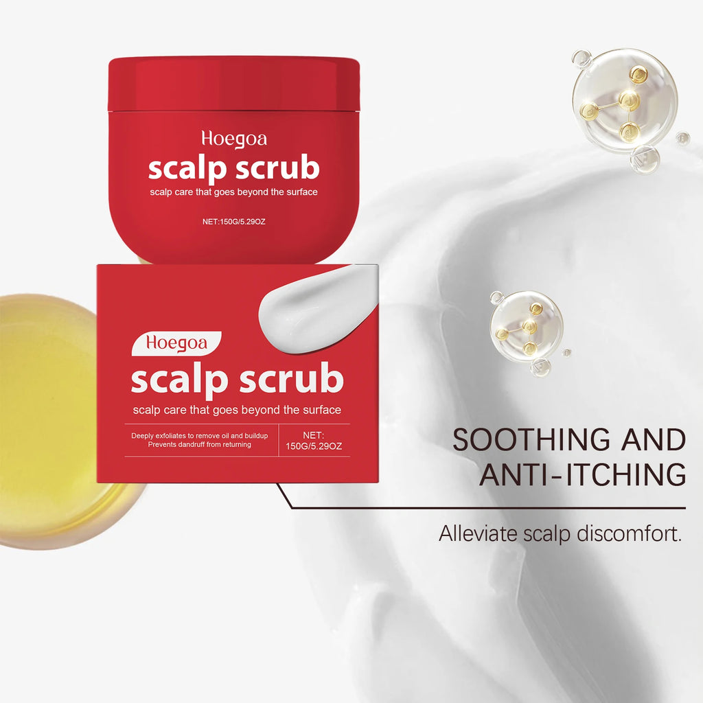 Nourishing Moisturizing Scalp Scrub Shampoo 150g