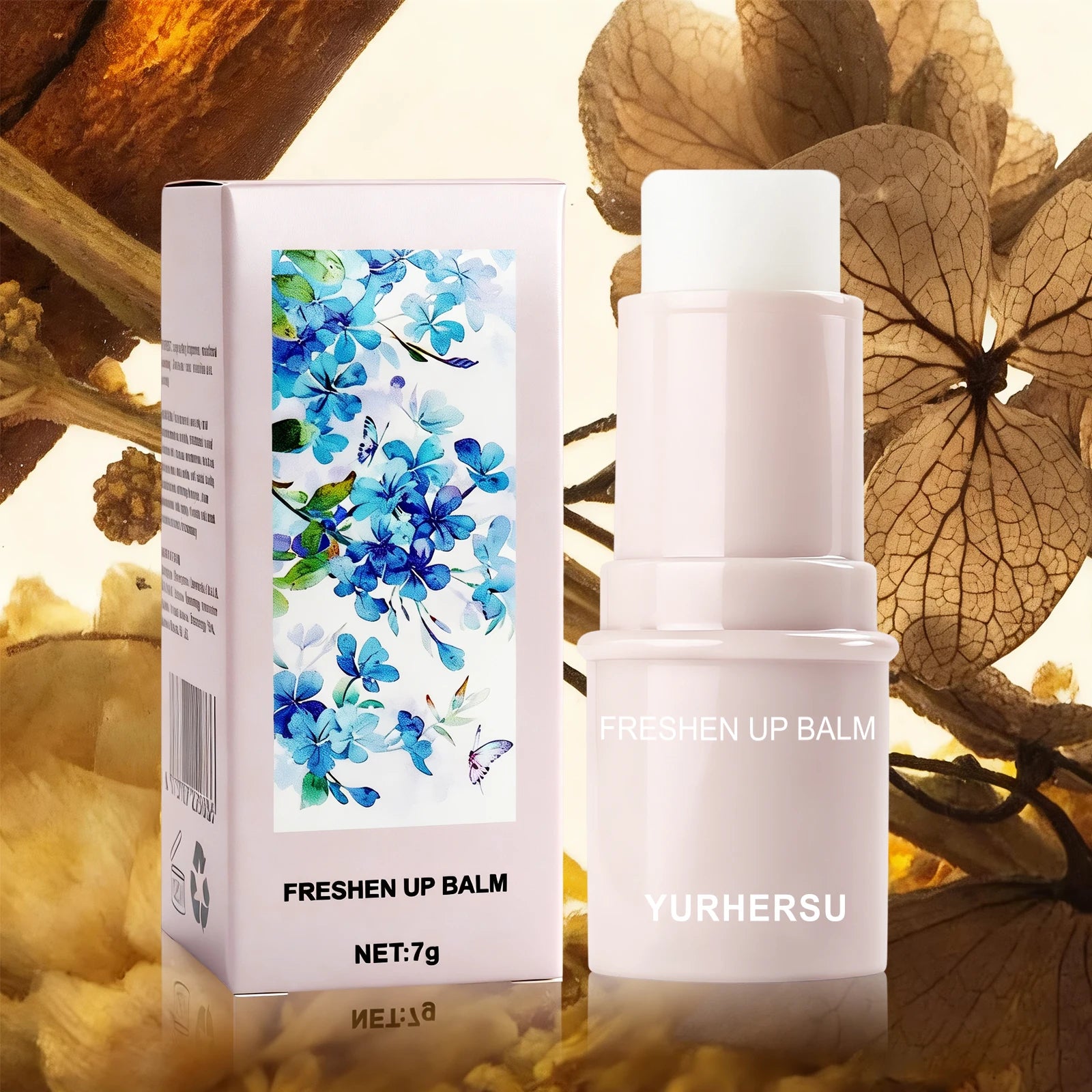 Yurhersu Portable Antiperspirant Stick Natural Deodorant Balm - 1