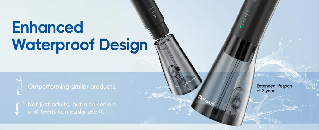 Rechargeable Water Flosser and Electric Toothbrush Dental Care Kit