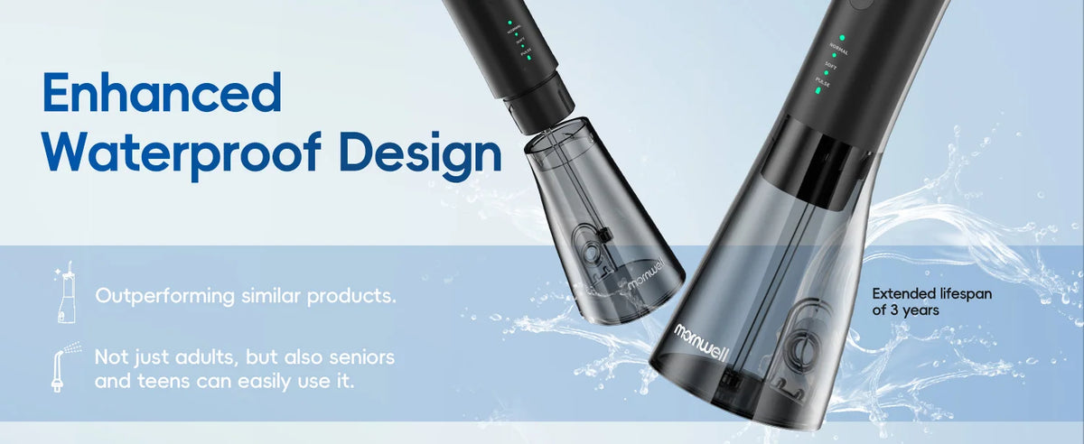 Electric Toothbrush and Water Flosser Oral Care Set