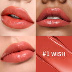 3-in-1 Tinted Hydrating Lip Oil Stick for Glossy Plump Lips
