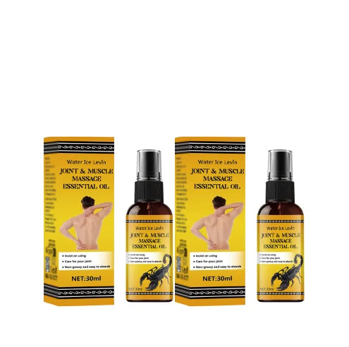 Bee Venom Joint & Muscle Massage Oil - Fast Absorbing Relief Cream