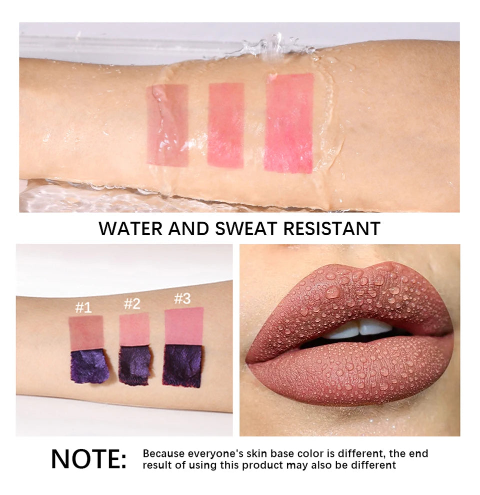 Long-Lasting Waterproof Peel-Off Lip Stain - 12