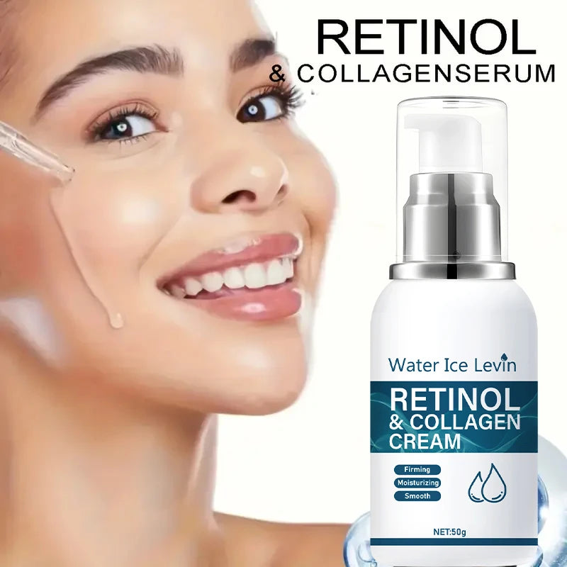 Retinol Collagen Face Cream Firming Moisturizing Anti Aging Skin Care