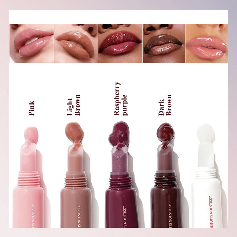 O'CHEAL Moisturizing Lip Gloss Waterproof Long Lasting Tinted Makeup