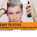 Goiple Matte Clay Hair Spray for Men Texturizing Volume Styling Mist