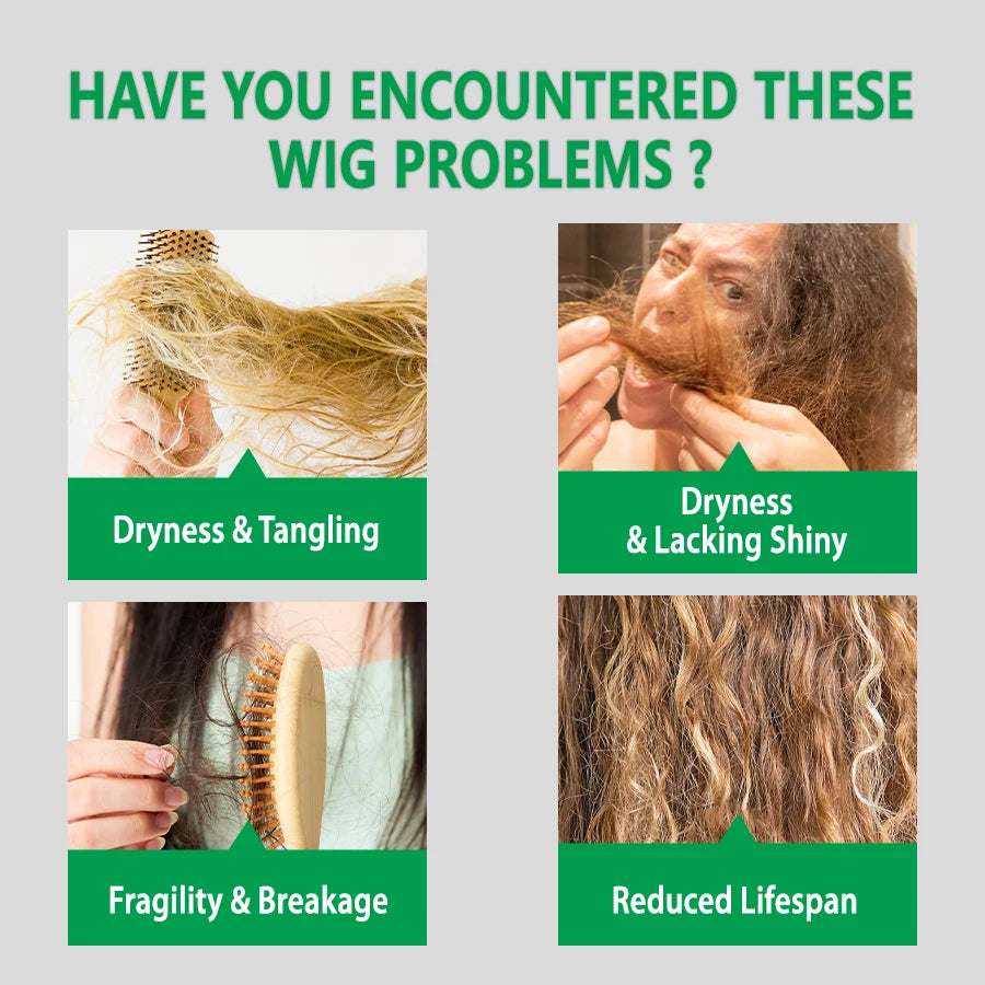 Goiple Coconut Oil Wig Milk Shampoo Hair Care and Repair Cleanser