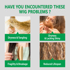 Goiple Coconut Oil Wig Milk Shampoo Hair Care and Repair Cleanser