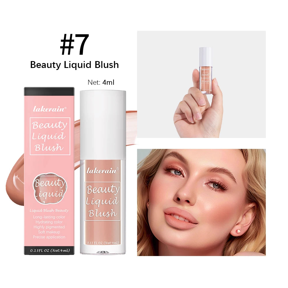 Long-Lasting Liquid Blush for Natural Glowing Makeup - 25