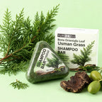 YURHERSU Usman Grass Shampoo Bar Herbal Hair Cleansing Soap 120g