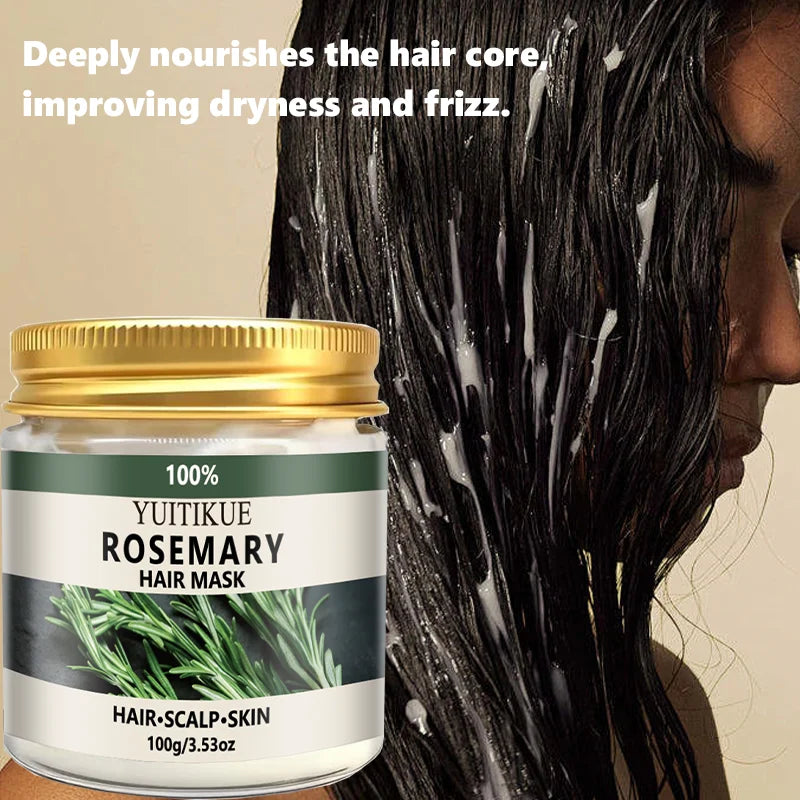 Rosemary Hair Mask 100g 3-in-1 Nourishing Treatment for Hair and Scalp