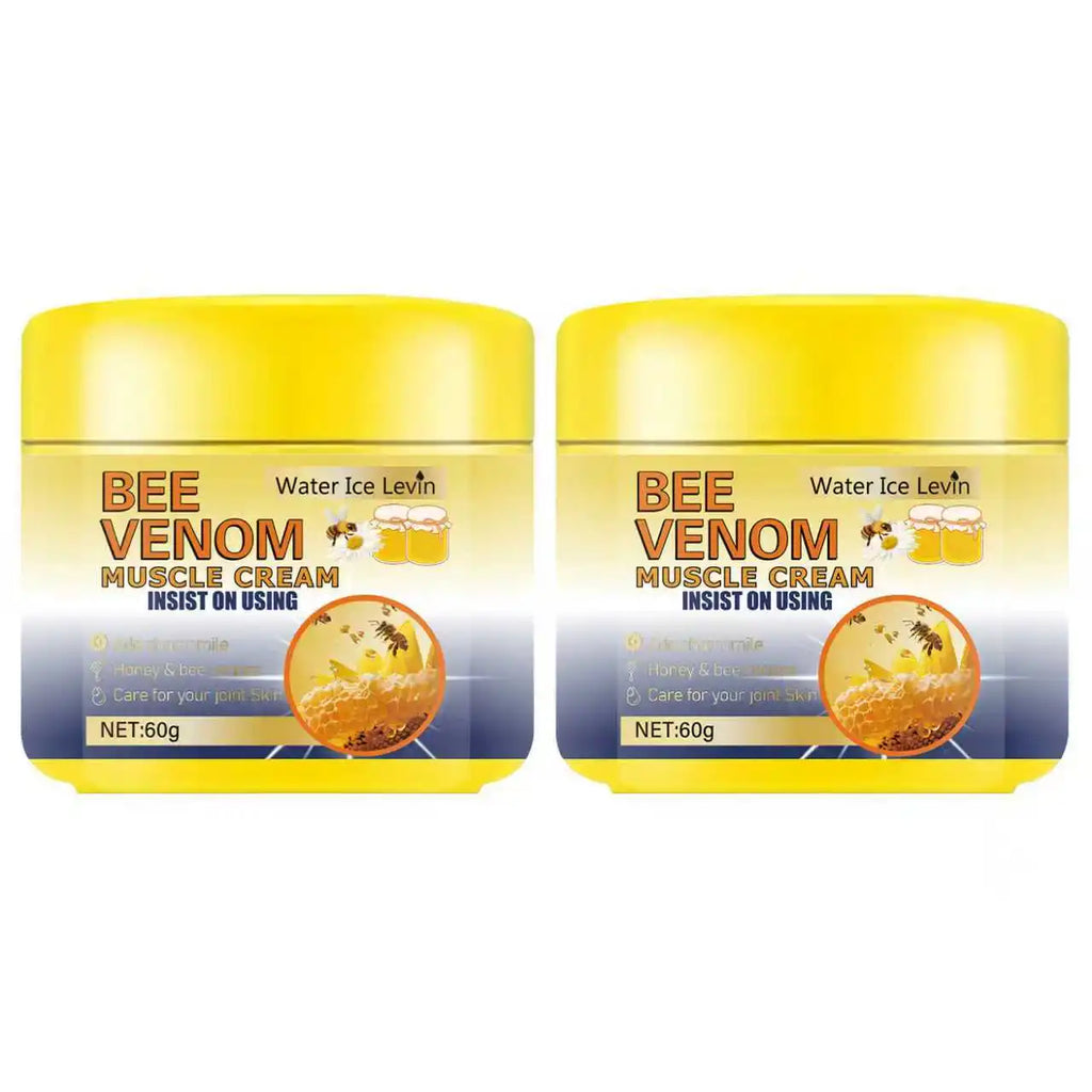 Bee Venom Muscle and Joint Relief Cream Cooling Warming Pain Rub