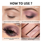 Matte and Shimmer Eyeshadow Palette