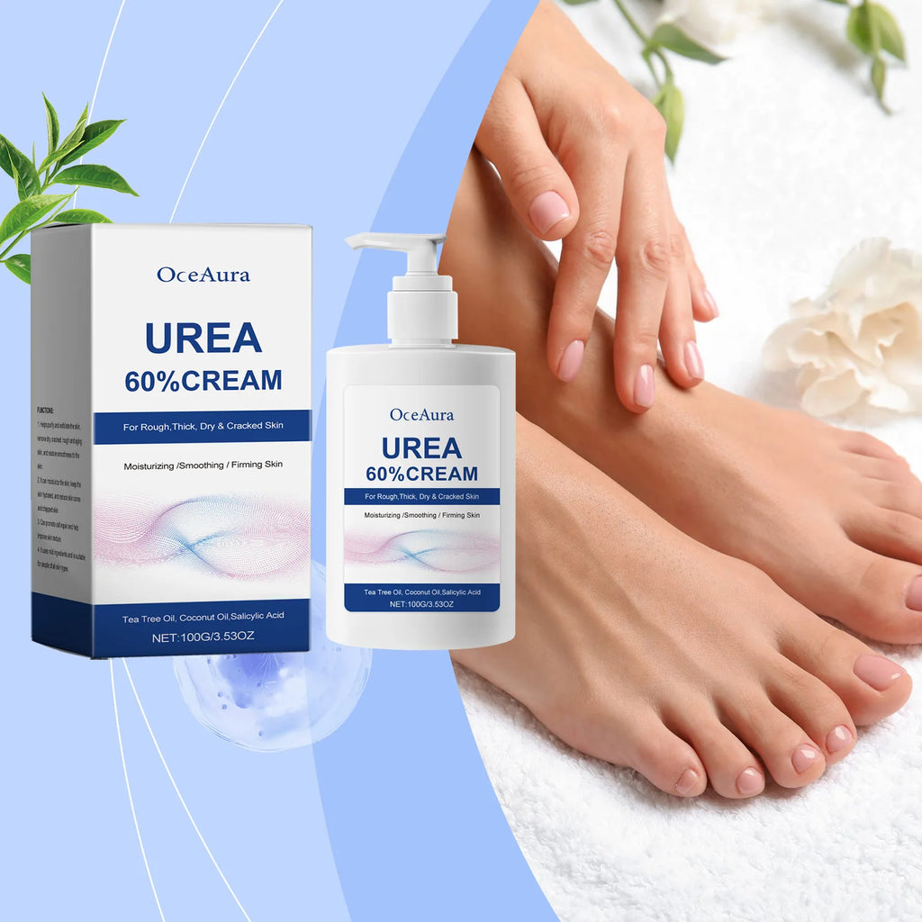 60% Urea Moisturizing Cream for Cracked Heels and Dry Skin