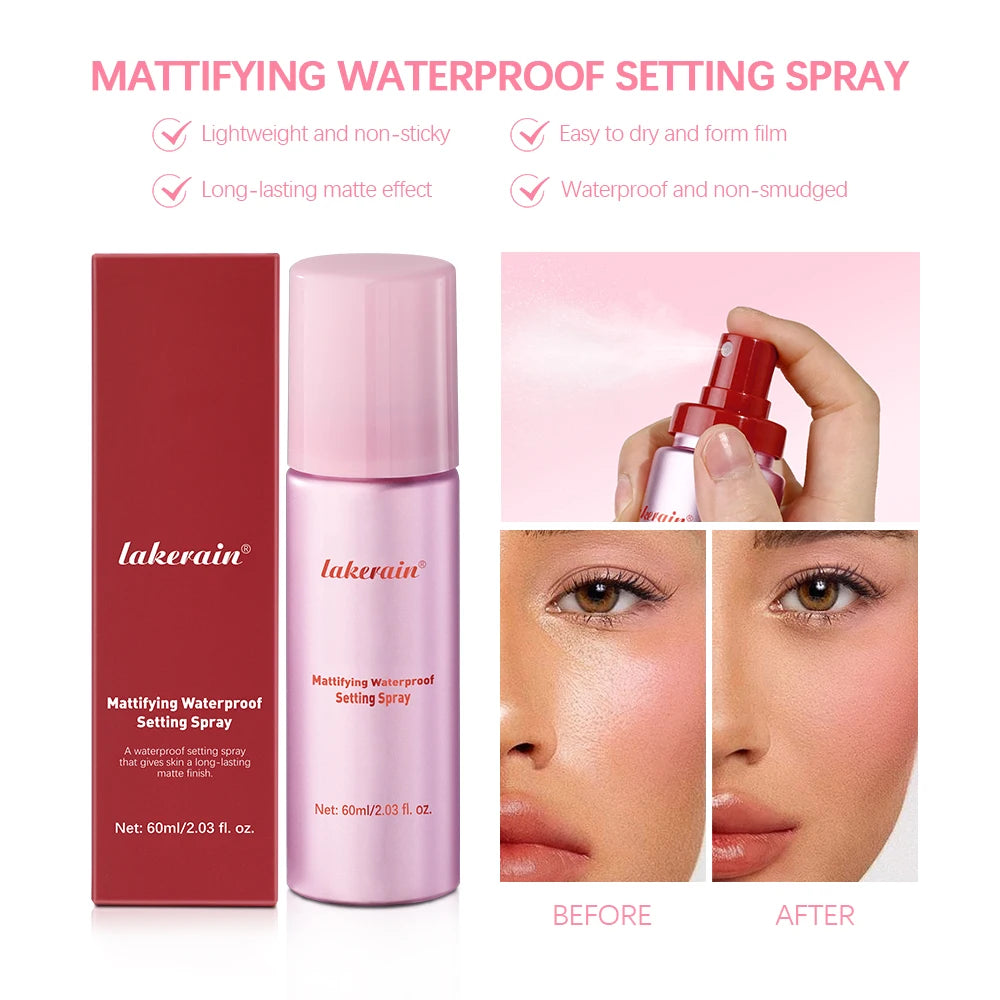 Mattifying Waterproof Makeup Setting Spray - 5