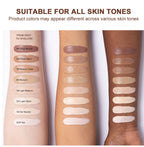 Full Coverage Waterproof Liquid Concealer for Dark Circles and Blemishes