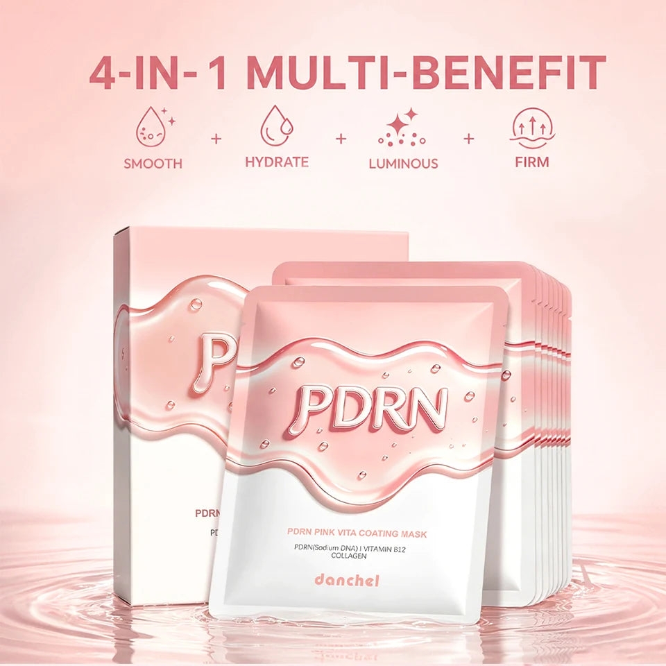Salmon DNA PDRN Pink Vitamin Hydrating Facial Sheet Mask