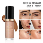 Multi-Use Sculpting Face Concealer for Contouring and Highlighting