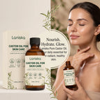 Cold Pressed Castor Oil for Skin Hydration and Massage