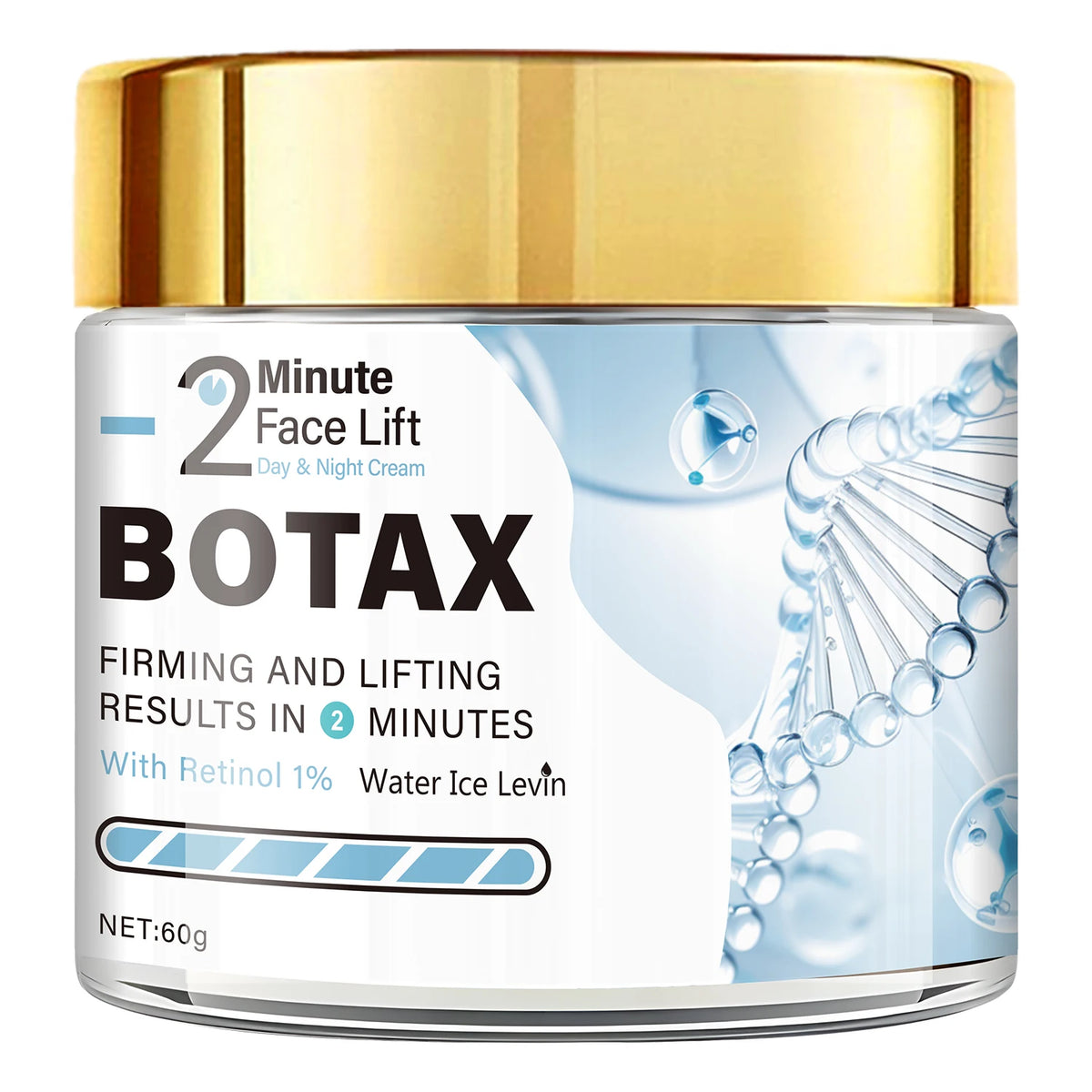 2 Minute Botax Face Lift Cream Hydrating Retinol Anti Aging Moisturizer