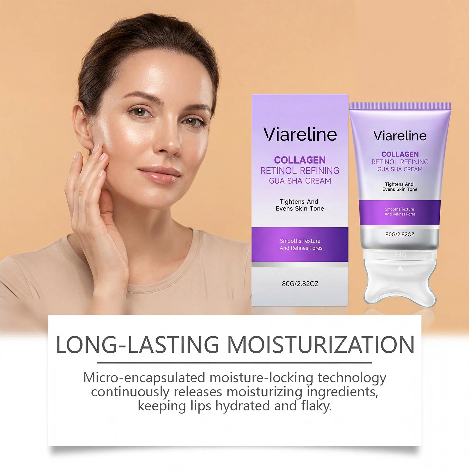 Collagen Retinol Sculpting Gua Sha Facial Cream - 11