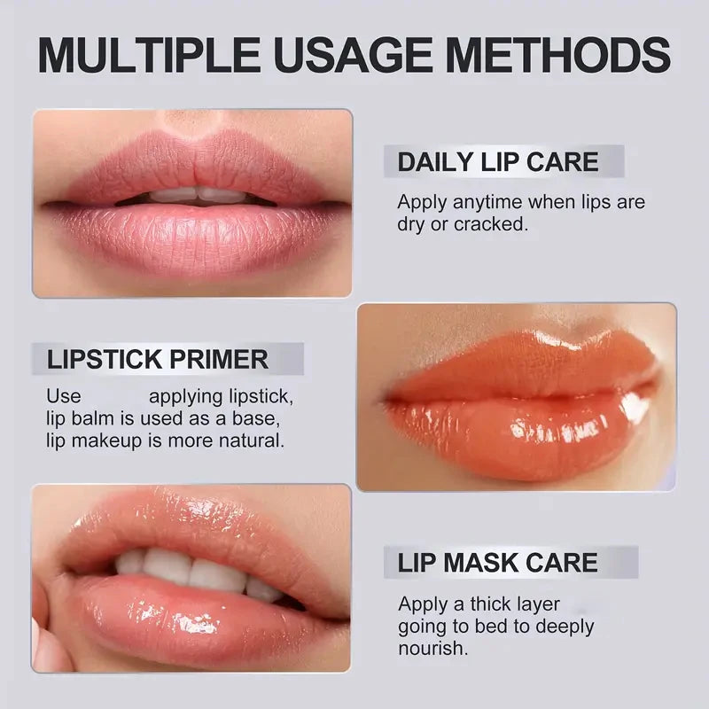Sadoer Fruit Essence Lip Oil Moisturizing Lip Gloss Hydrating Care - 5