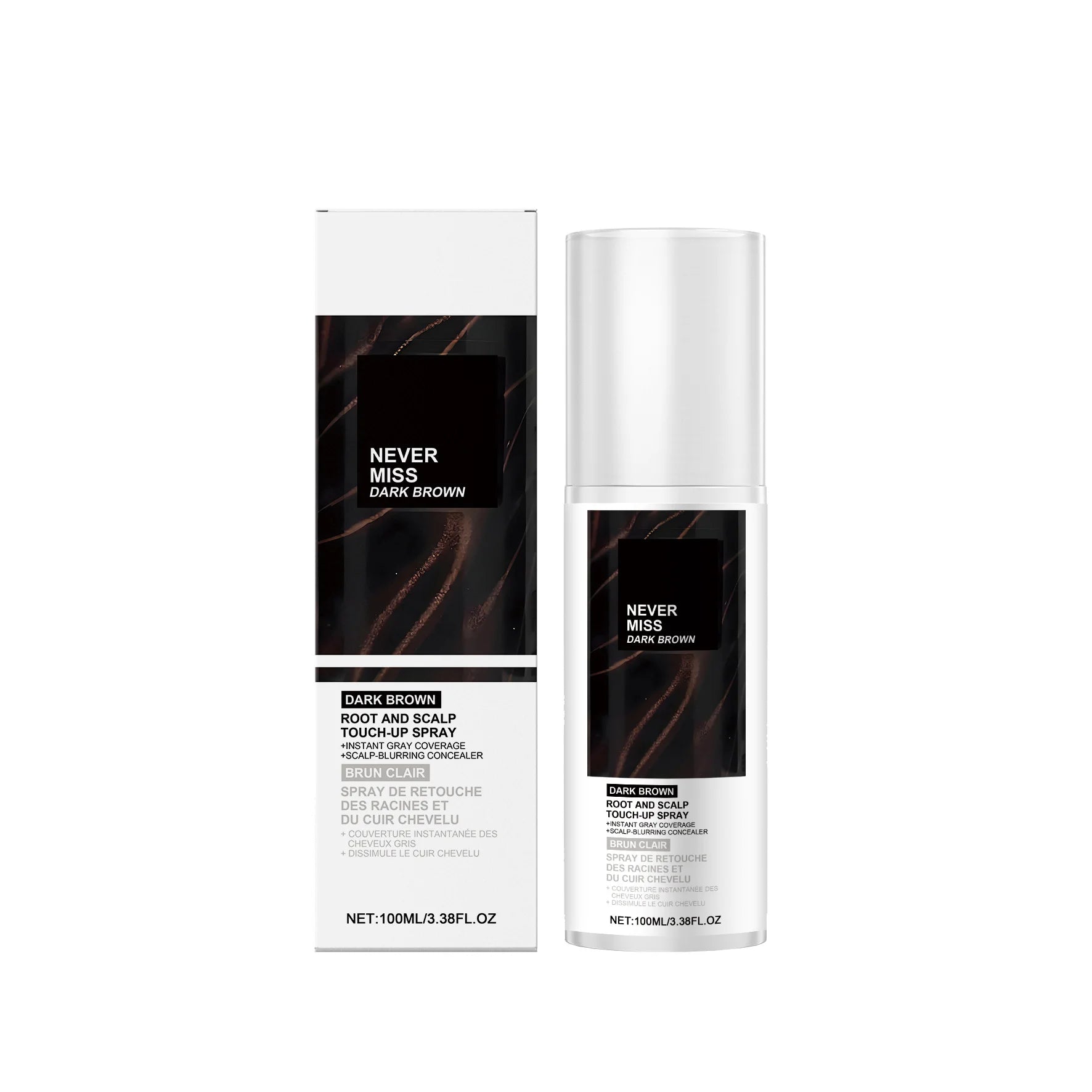 Temporary Hair Color Spray Root and Scalp Concealer 100ml - 18