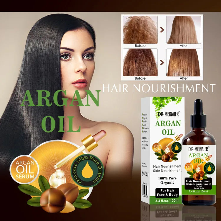 Batana Oil Hair Growth Treatment Natural Split End Repair Serum - 4
