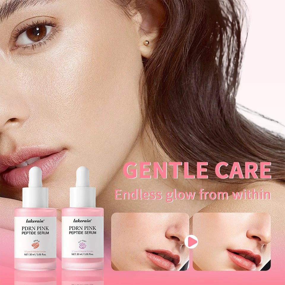 PDRN Pink Peptide Facial Serum and Collagen Multi Balm Set - 12