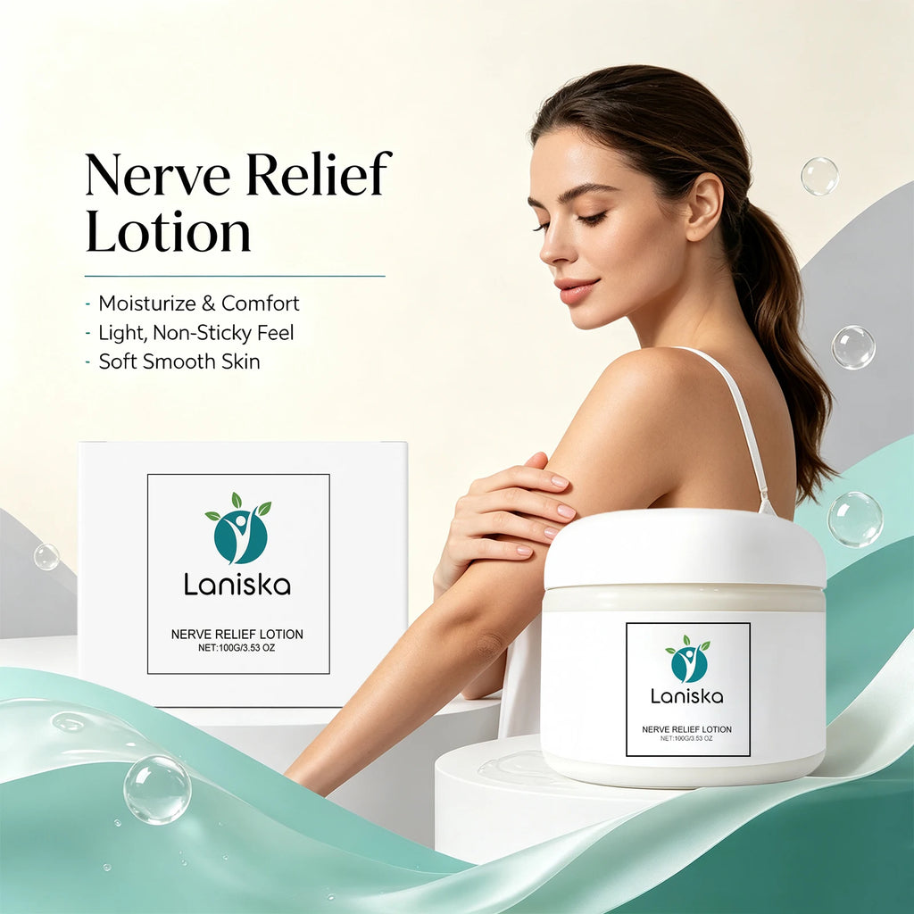 Soothing Nerve Relief Lotion for Tired Skin