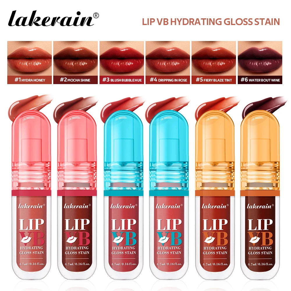 Hydrating Lip Gloss Stain with Moisturizing Vanilla Formula