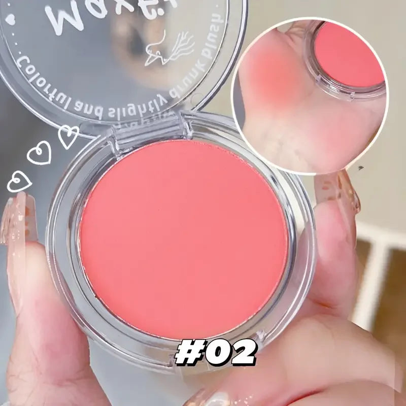 Maxfit Matte Powder Blusher Waterproof Long Lasting Face Makeup