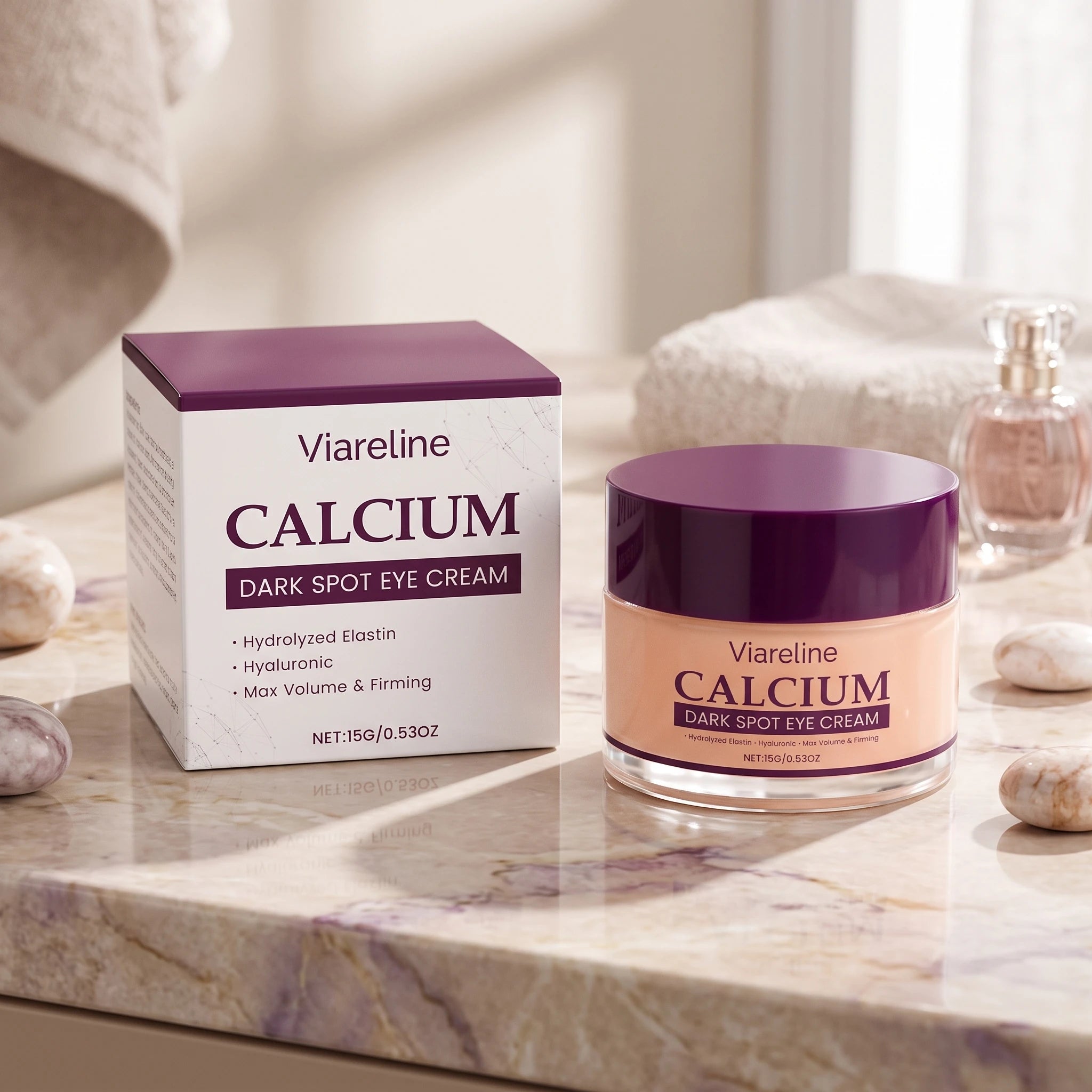 Firming Calcium Eye Cream for Dark Circles and Fine Lines - 2