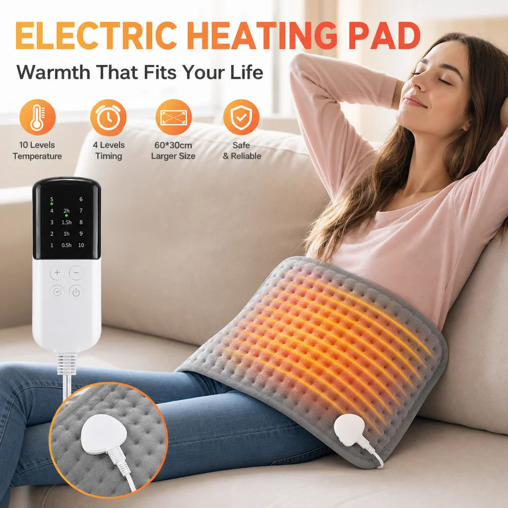 Electric Heating Pad for Body Pain Relief