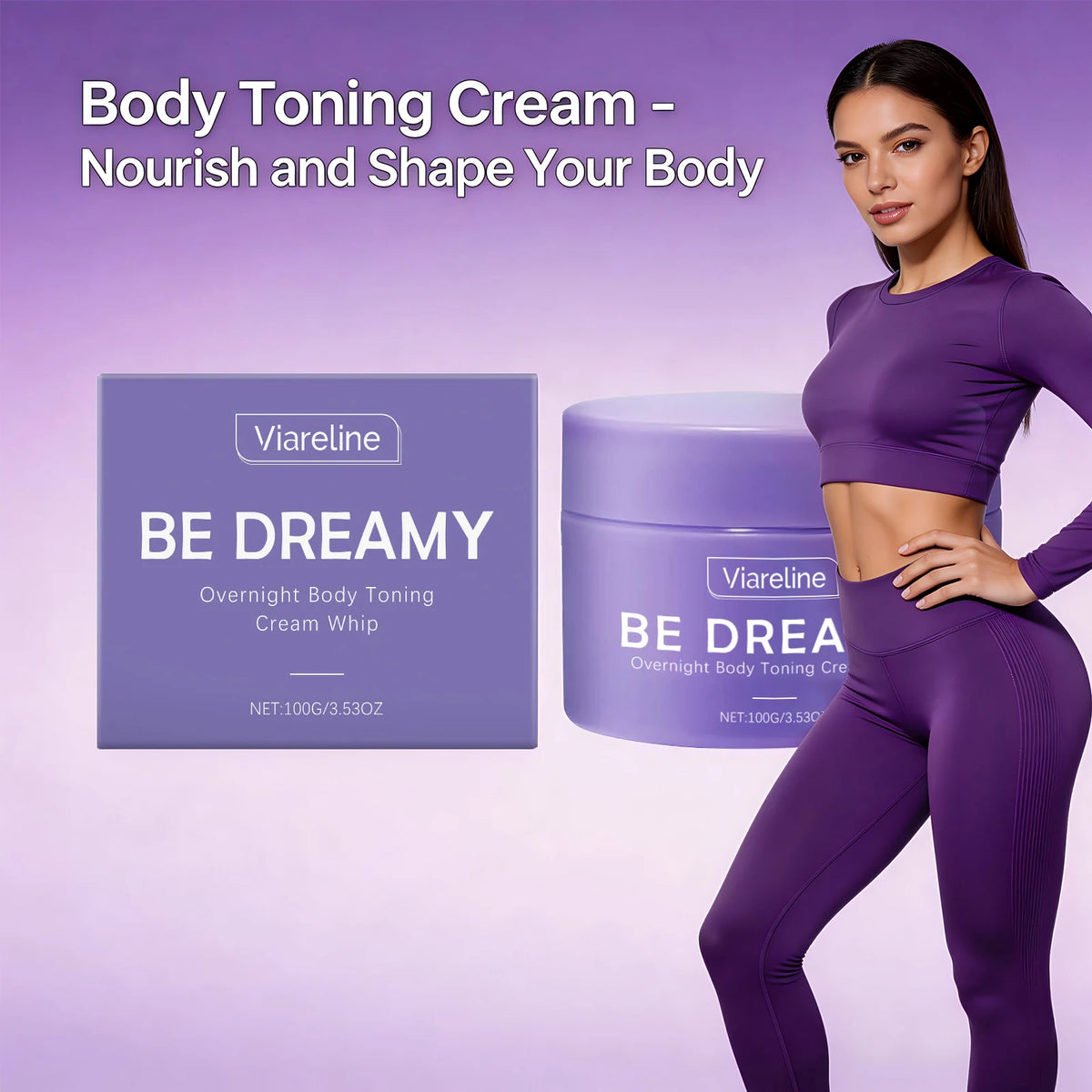 Firming and Toning Body Cream for Sculpting and Smoothing