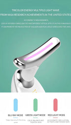 LED Red Light Facial and Neck Sculpting Massager