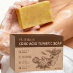 YUITIKUE Turmeric Kojic Acid Cleansing Bar Skin Brightening Soap