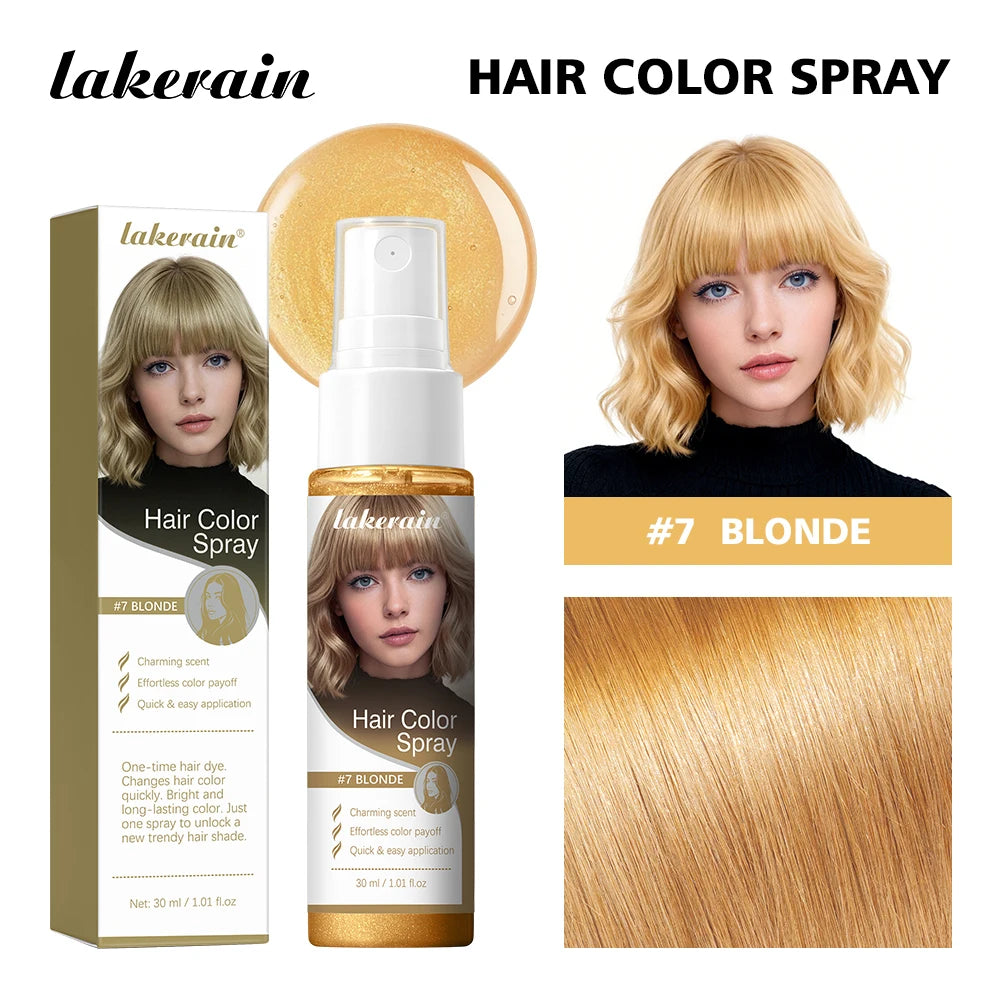 Temporary Hair Color Spray for Instant Styling