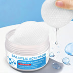 AHA BHA Exfoliating Toner Pads Dual Effect Facial Cleansing Treatment