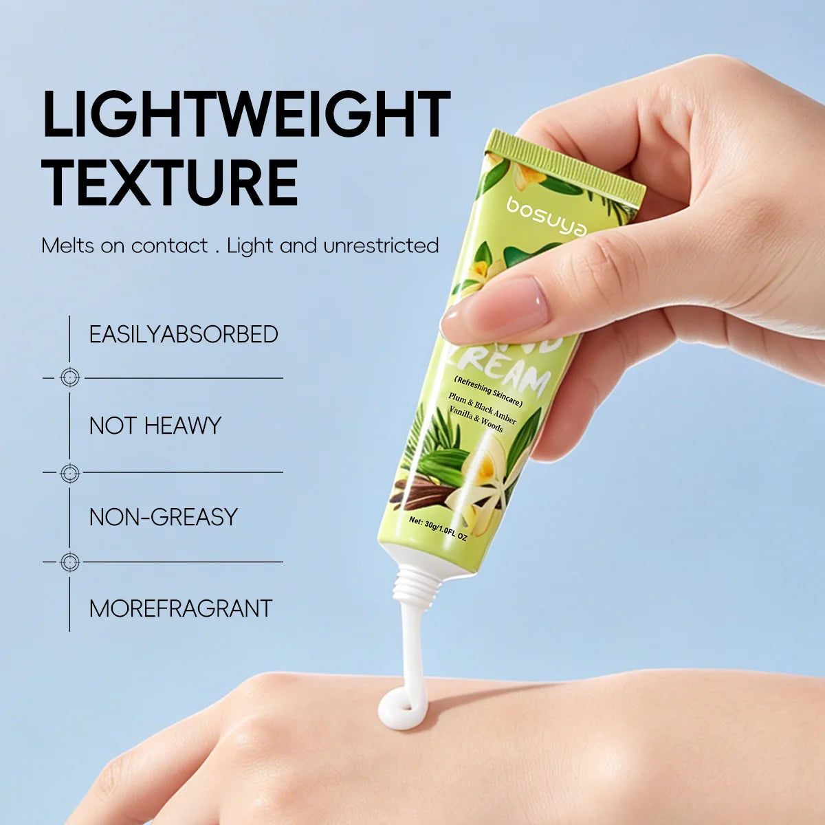 Bosuya Moisturizing Hand Cream Set Hydrating Lotion for Dry Skin - 10