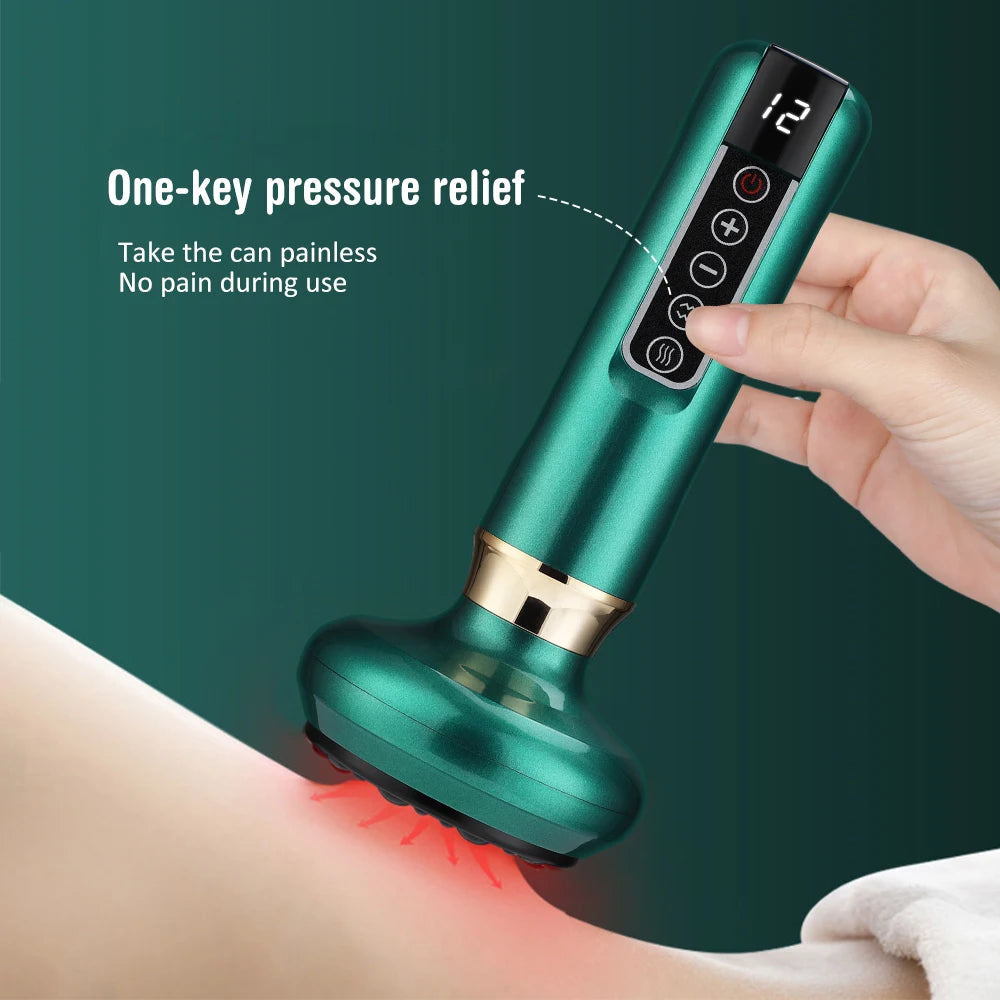 Electric Cupping and Gua Sha Massage Device