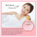 Floral Scented Moisturizing Body Wash Cleansing Shower Gel