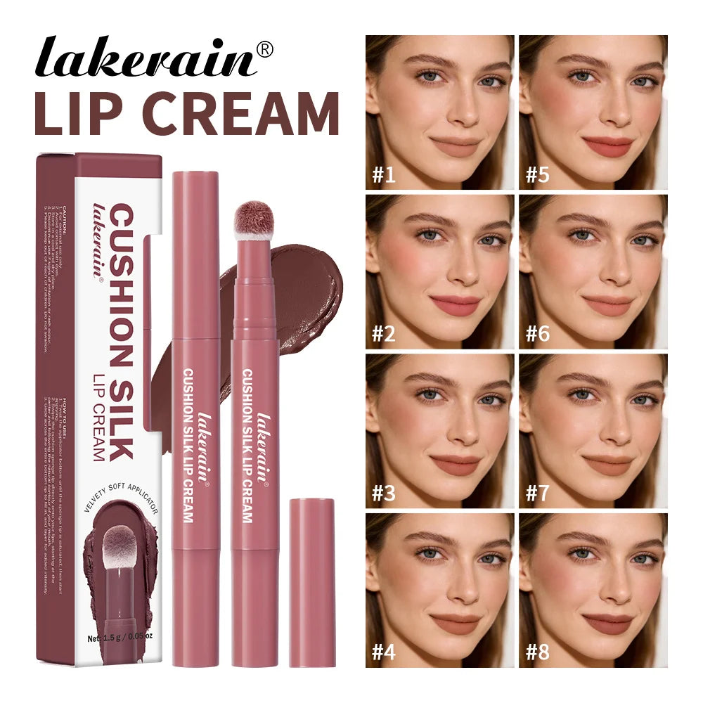 Matte Cushion Silk Lip Cream and Blush