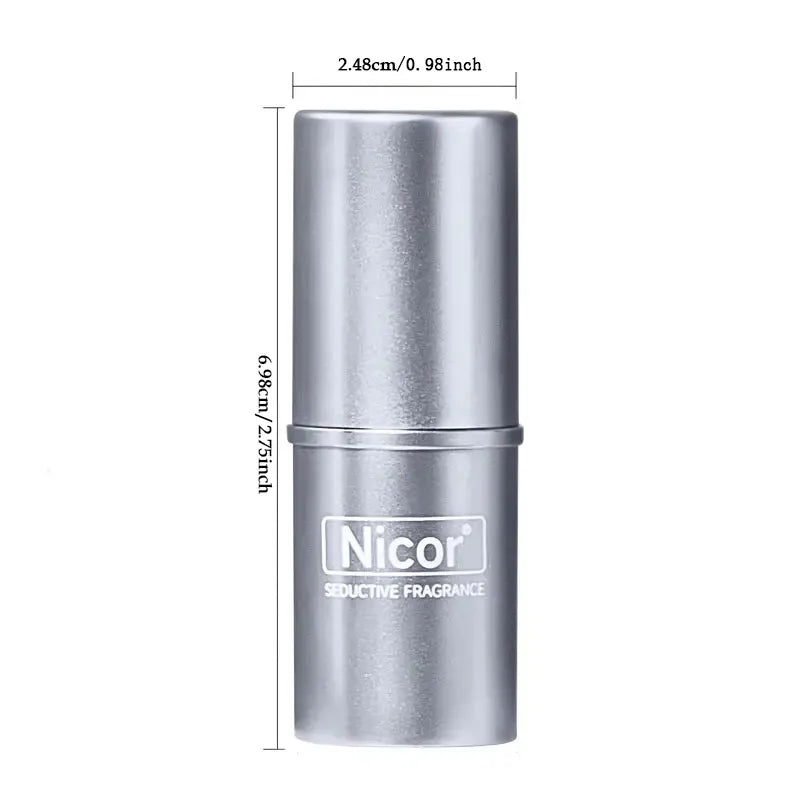 Nicor Solid Perfume Stick Long Lasting Portable Fragrance Balm