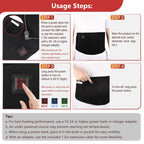 Red Light Therapy Heating Belt for Pain Relief