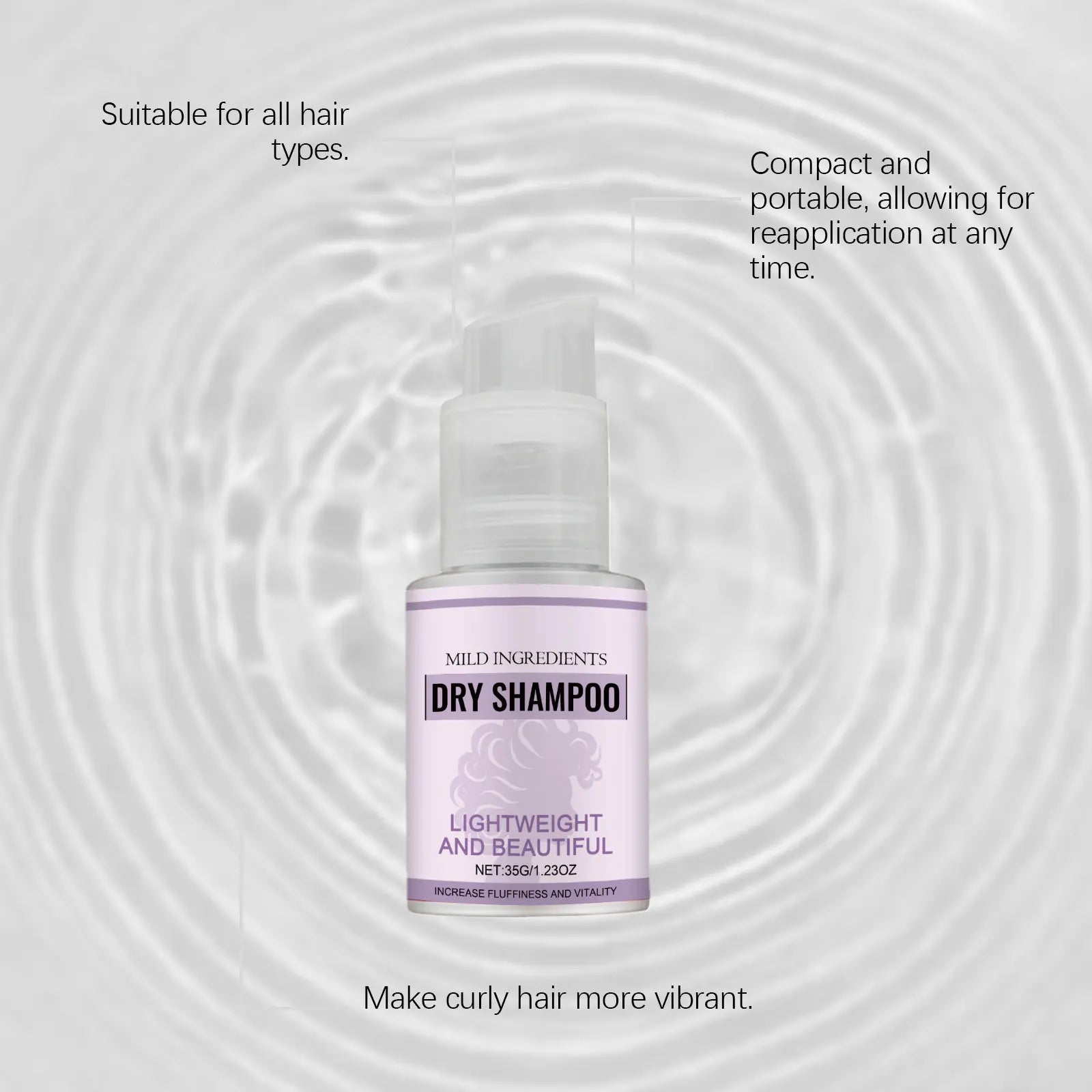 Dry Shampoo Hair Refresher Spray 35g Oil Control Volumizing Treatment