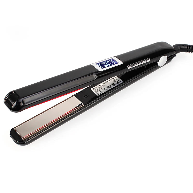 Infrared Ultrasonic Hair Care Iron Professional Deep Repair Straightener