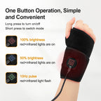 Infrared Red Light Therapy Wrist Brace for Joint Pain Relief