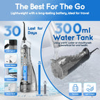 Electric Toothbrush and Water Flosser Oral Care Combo