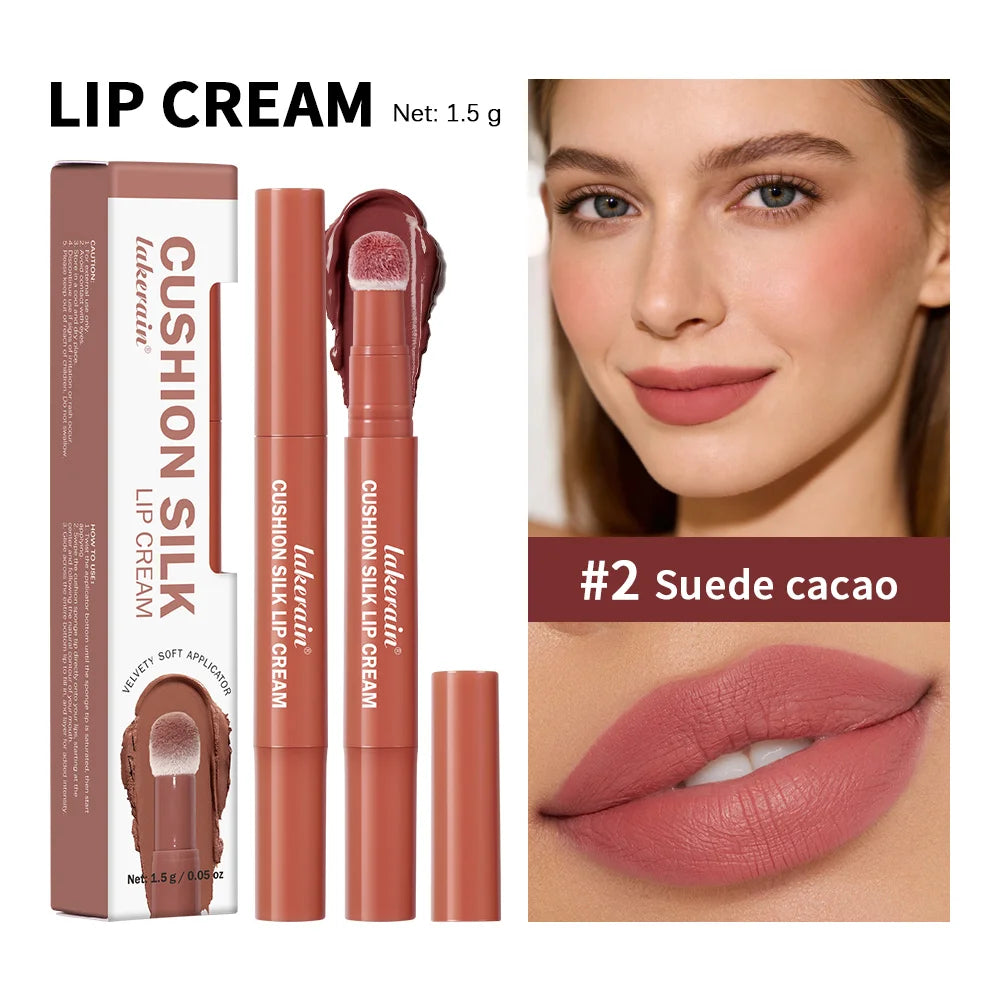 Matte Cushion Silk Lip Cream and Blush